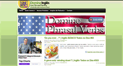 Desktop Screenshot of domineingles.com.br